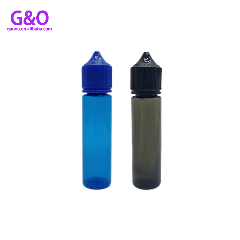 60ml bottle eliquid unicorn eliquid bottle new v3 black blue plastic pet chubby gorilla unicorn vape dropper bottles